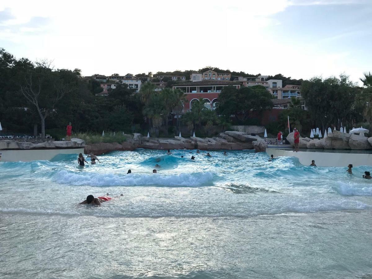 그리모 Les Restanques, Bastides Vue Golfe Saint Tropez 아파트 외부 사진